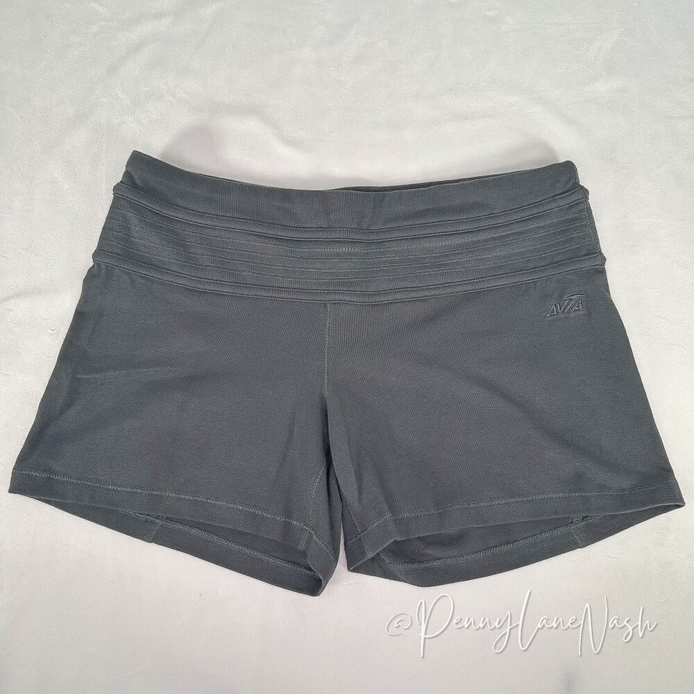 Avia Booty Workout Shorts -Small Gray - Picture 2 of 8